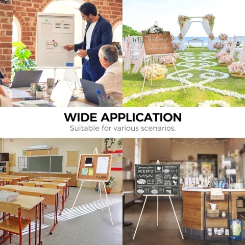 Drewniana Sztaluga VISWIN 160 cm składana zestaw