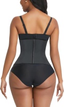FeelinGirl Wyszczuplający Gorset Lateksowy z 9 Fiszbinami i Płaski Brzuch xxl