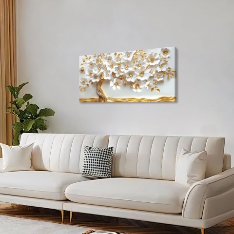 Hyidecorart Płótno ścienne, Duże 100x50 cm , nowoczesna grafika