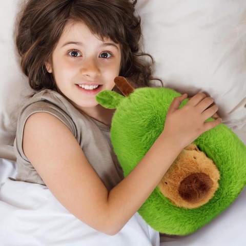 KAPIBARA W AWOKADO 2W1 PLUSZAK ZABAWKA XL 35CM