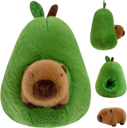 KAPIBARA W AWOKADO 2W1 PLUSZAK ZABAWKA XL 35CM