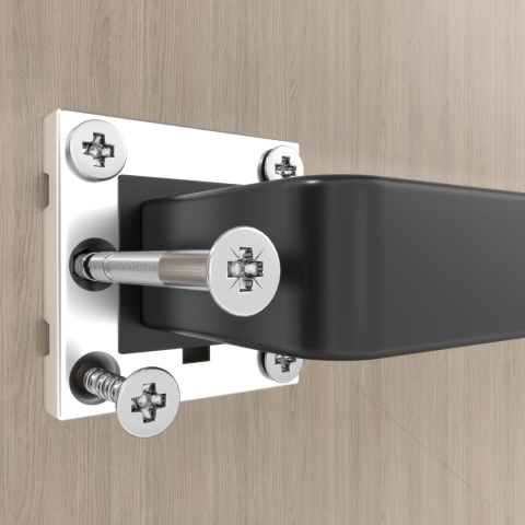 Klamka do drzwi wewnętrznych AwmnSrman stal nierdzewna