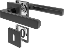 Klamka do drzwi wewnętrznych AwmnSrman stal nierdzewna