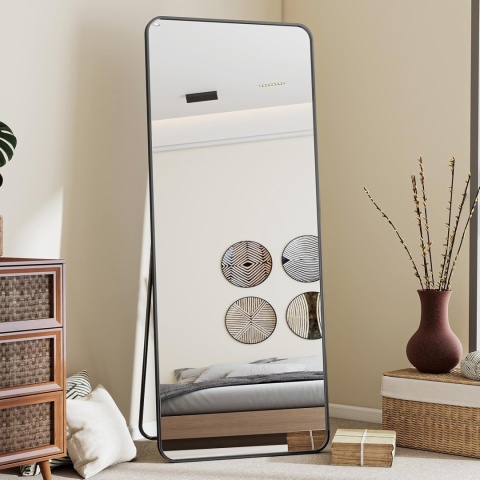 Lustro Koonmi stojące prostokąt rama metal 530 x 1630 mm