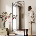 Lustro Koonmi stojące prostokąt rama metal 530 x 1630 mm