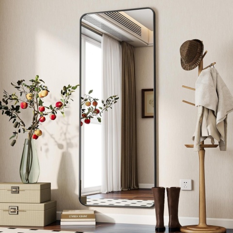Lustro Koonmi stojące prostokąt rama metal 530 x 1630 mm