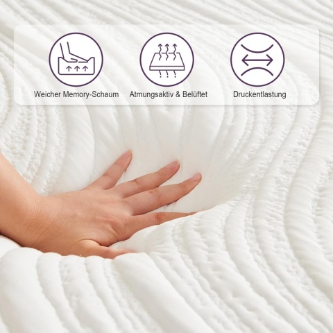 Materac 140x200 H3 20 cm