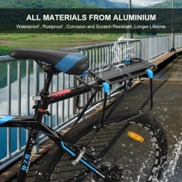 Mimoke Regulowany bagażnik rowerowy ze stopu aluminium