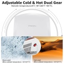 Modunful Automatyczna suszarka do rąk, czujnik podczerwieni 1200 W