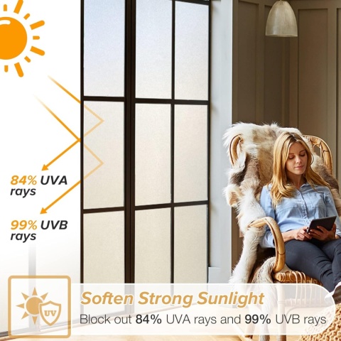 RABBITGOO FOLIA DEKORACYJNA OKIENNA PRYWATNOŚCI 59 x 200cm