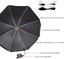 STARRY CITY Parasol na krzesło z regulowanym zaciskiem 105 cm, UPF 50+