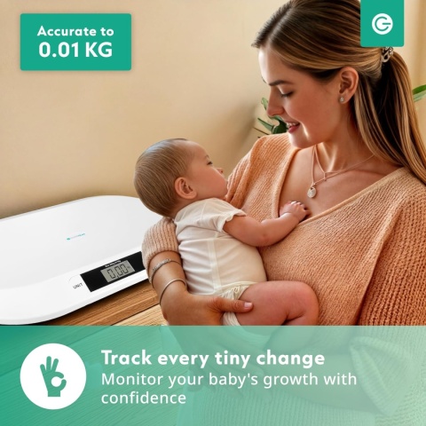 Silvergear precyzyjna waga dziecięca niemowlęca do 20kg