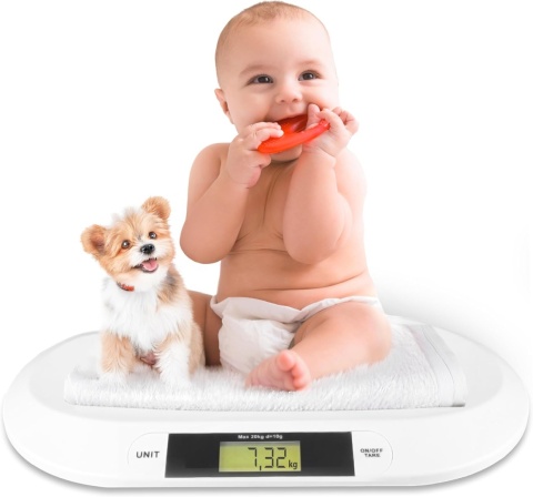 Silvergear precyzyjna waga dziecięca niemowlęca do 20kg