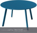 Stolik kawowy Grand Patio Niebieski Stalowy Stylowy 70 x 70 x 40 cm
