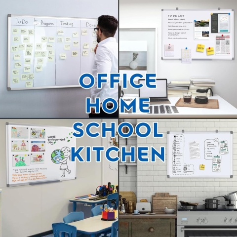 Swansea tablica magnetyczna, 90 x 60 cm, suchościeralna A1