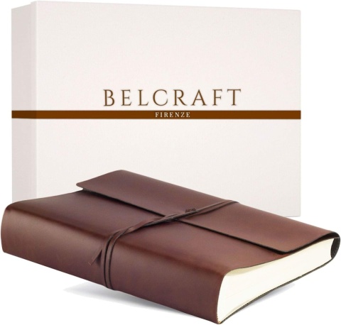 Vietri Album fotograficzny ze skóry pochodzącej z recyklingu, wykonany ręcznie