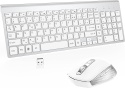 ZESTAW BEZPRZEWODOWY KLAWIATURA+MYSZ 2.4GHz USB–CICHA, QWERTY