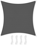 Żagiel przeciwsłoneczny OGRODOWY antracytowy 5 x 5 m ciemny szary