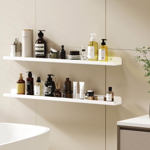 91cm długie pływające półki na ścianę, akrylowa 2 szt Lifewit