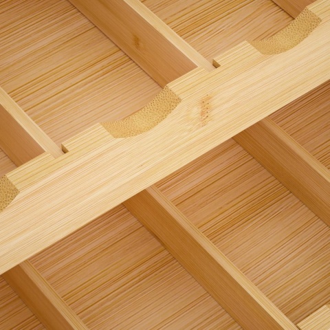 Bambusowy pojemnik na herbatę 3-poziomowy