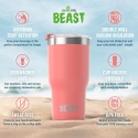 Beast Tumbler 20 oz, Blossom Kubek termiczny 550 ml