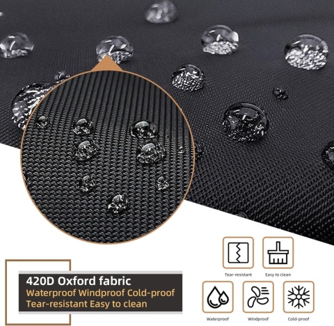 Callni Pokrowiec na meble ogrodowe, odporny na warunki zimowe 70 x70 cm