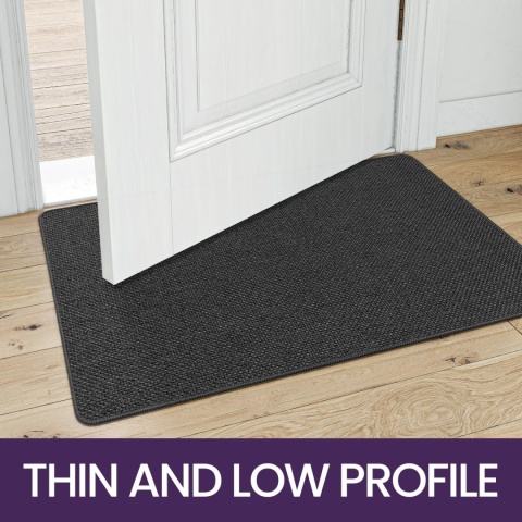 DEXI Wycieraczka do drzwi wejściowych, 92 x 142 cm, antypoślizgowa