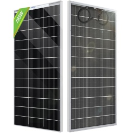 Eco-Worthy panel solarny bifacial 195W 18V mono 12V balkon camper