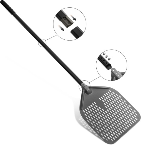 G.a HOMEFAVOR Perforowana łopatka do pizzy, 12 cali