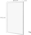 Hocosyme Panel grzewczy na podczerwień 800W Z Termostatem