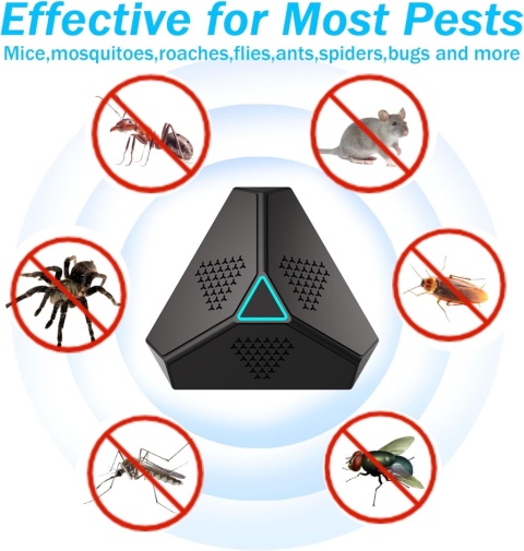 Ultradźwiękowy odstraszacz gryzoni, łasic żółtych, szopów