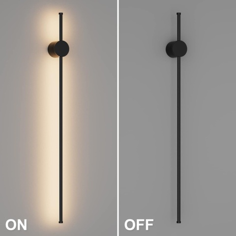 Klighten Długa lampa ścienna LED do wnętrz, nowoczesna lampa ścienna 97 cm