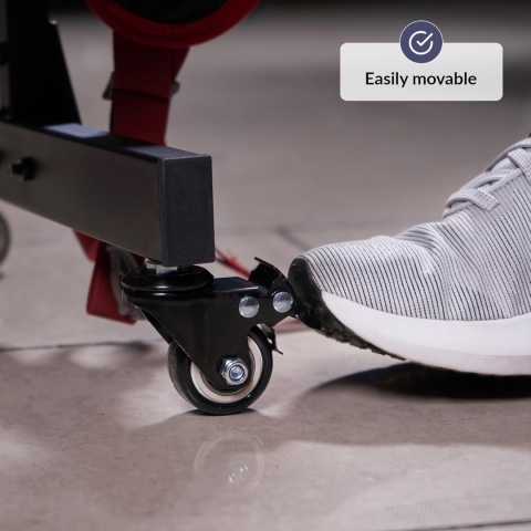 ODOXIA Kratownica Stojak Wystawowy Wolnostojący z Kółkami Siatka 160cm 2 sztuki