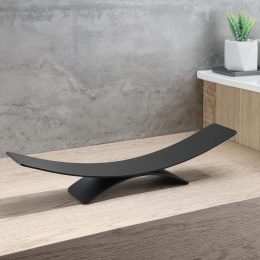 OETAMS WIESZAK NA RĘCZNIKI DLA GOŚCI BEZ WIERCENIA CZARNY WIESZAK NA PAPIER