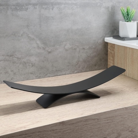 OETAMS WIESZAK NA RĘCZNIKI DLA GOŚCI BEZ WIERCENIA CZARNY WIESZAK NA PAPIER