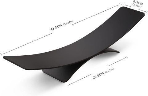 OETAMS WIESZAK NA RĘCZNIKI DLA GOŚCI BEZ WIERCENIA CZARNY WIESZAK NA PAPIER