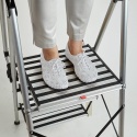 PROFI-PARTNER Drabina bezpieczeństwa, składane poręcze, 3 stopnie