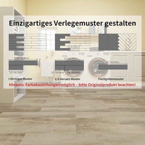 Podłoga winylowa panele 16 desek o wymiarach 15,24 cm x 91,44 cm