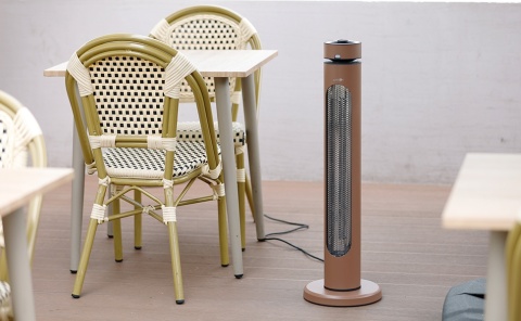 Promiennik podczerwieni 1500 W na zewnątrz, 8 stopni ogrzewania, oscylacja