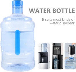 Przenośny pojemnik na wodę z uchwytem, butelka 5 l, przenośny mocny trwaly