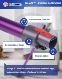 RURA DYSON V7 V8 V11 V10 V15 FIOLETOWA WZMOCIONA