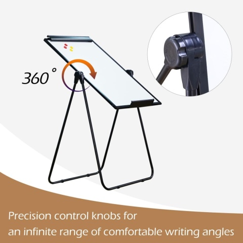 TABLICA MAGNETYCZNA 60x90 SUCHOŚCIERALNA DO PREZENTACJI FLIPCHART obrotowy