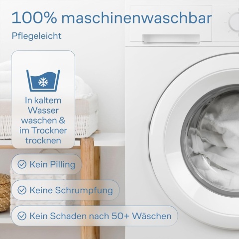 TOPPER materac, bambusowy hipoalergiczny, 160 x 200 cm