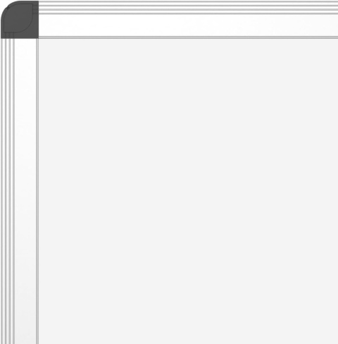 VIZ-PRO Tablica magnetyczna z ramą aluminiową, 120 x 150 cm