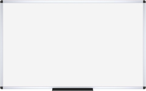 VIZ-PRO Tablica magnetyczna z ramą aluminiową, 120 x 150 cm