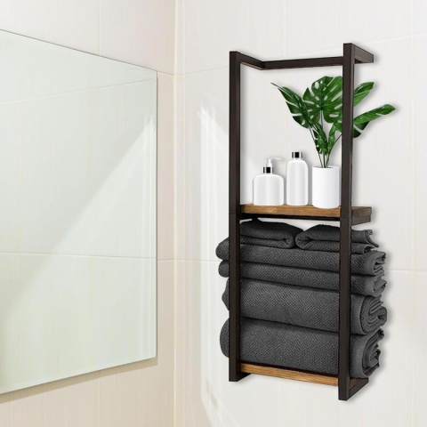 Vonia Wieszak na ręczniki – regał łazienkowy