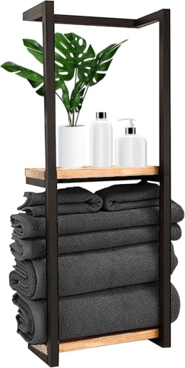 Vonia Wieszak na ręczniki – regał łazienkowy