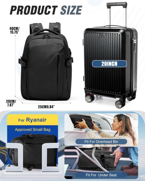 Walizka przenośna z kompresją próżniową, twarda, szyfr, na kolach + pompka