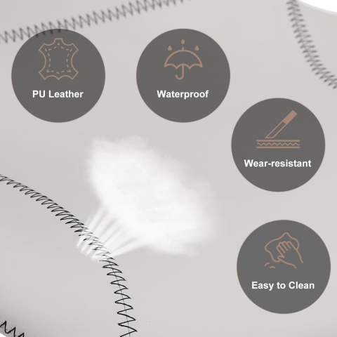 YOUNIKE Stołek barowy obrotowy , zestaw 2 sztuki