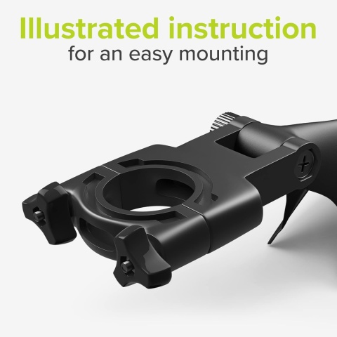 Zestaw Błotników Rowerowych uniseks czarny 24–29" Ochrona przed błotem